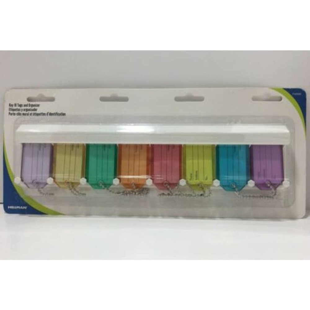 Key Identification Tags and Organizer (8-Pack)